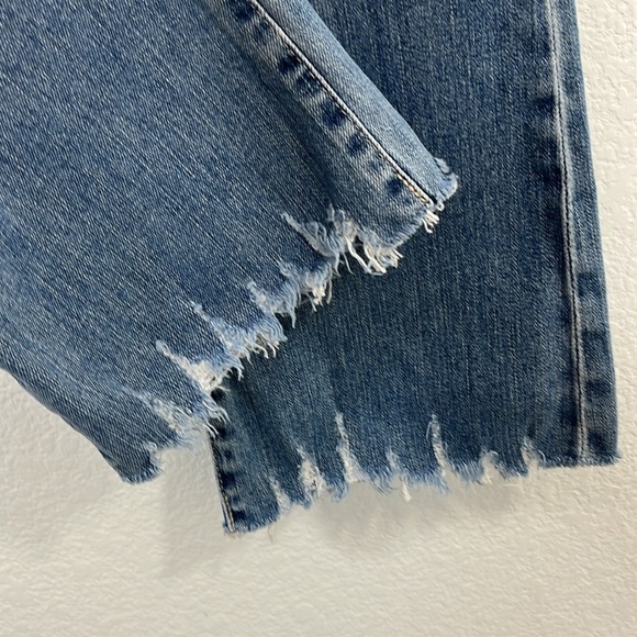 AG Adriano Goldschmied Jodi Crop High Rise Slim Flare size 28R - Picture 4 of 10